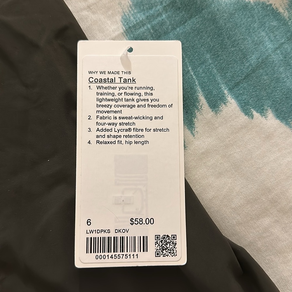 NWT RARE Lululemon coastal tank - Picture 3 of 7
